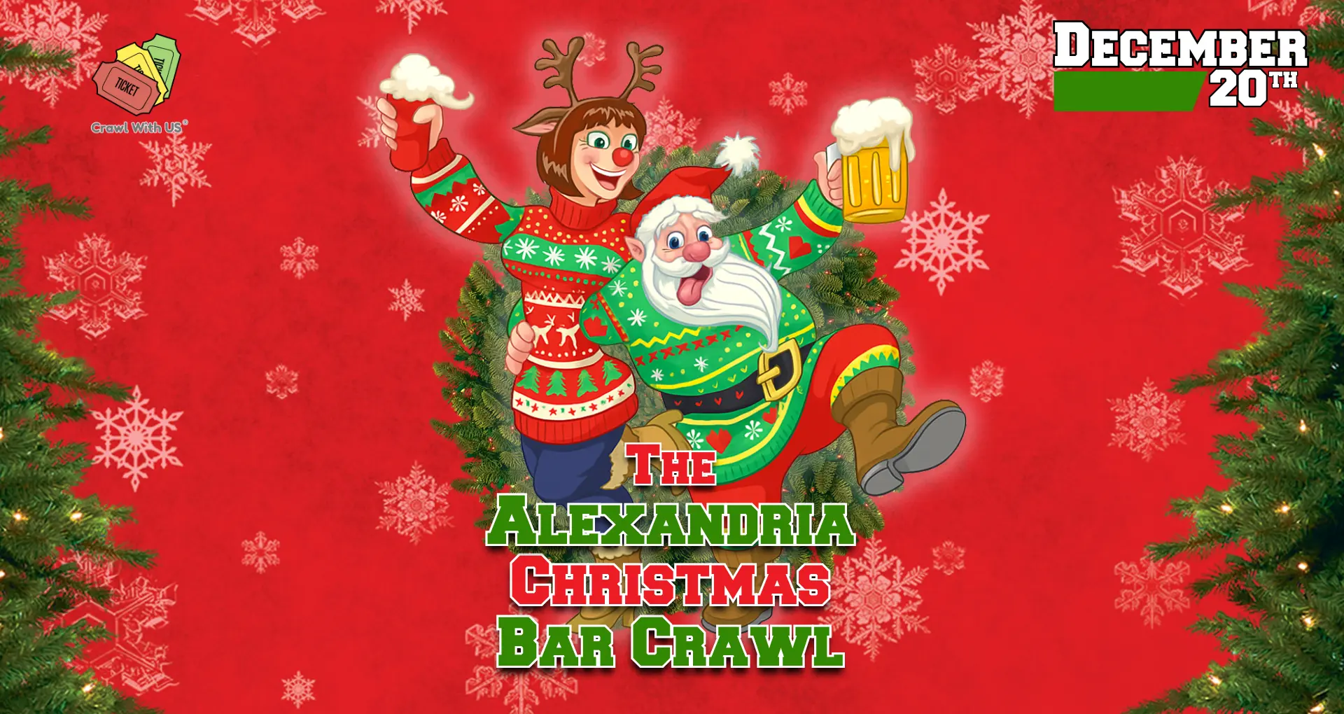 The Official Christmas Bar Crawl