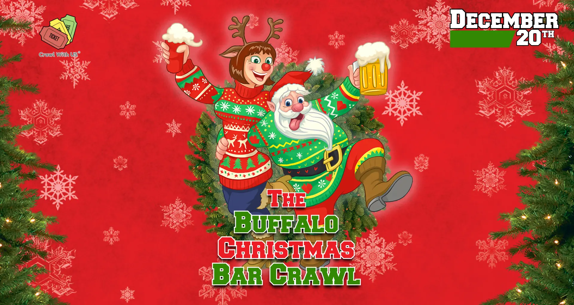 The Official Christmas Bar Crawl