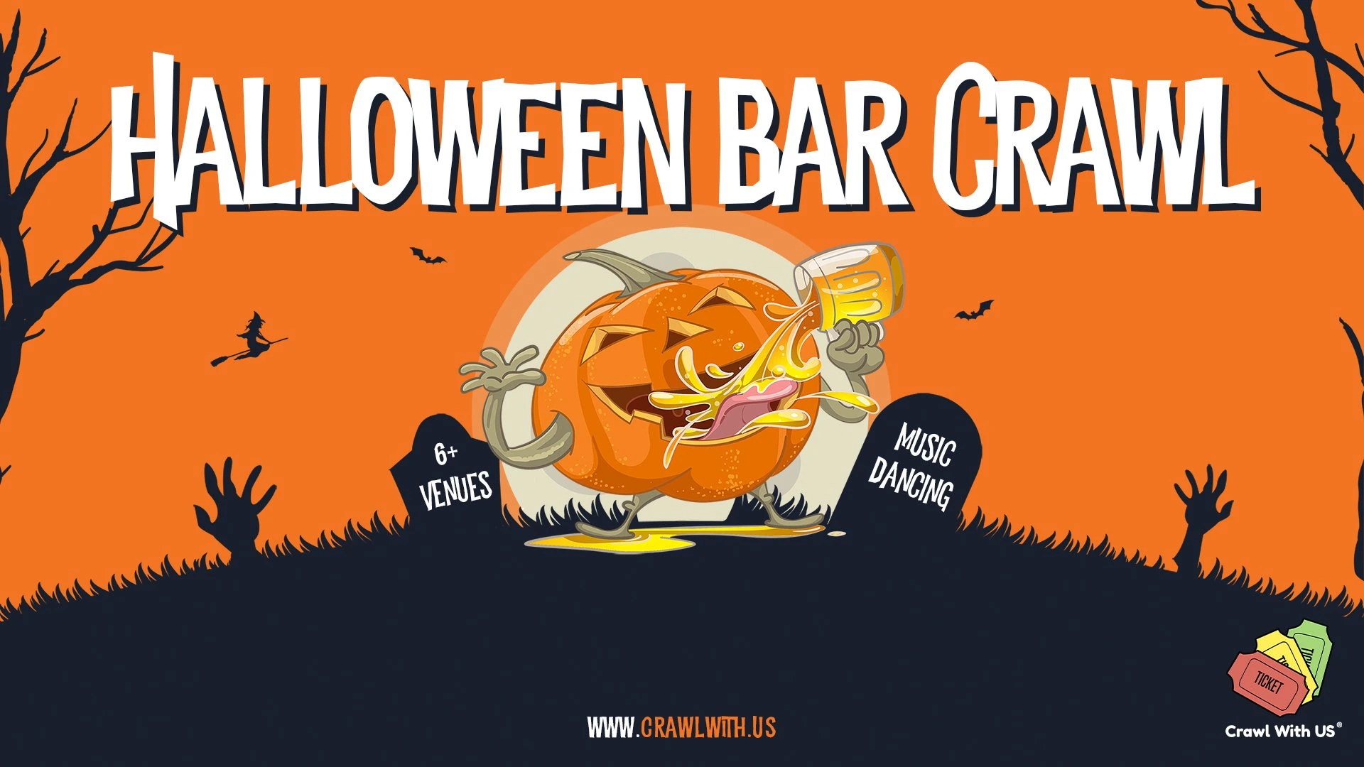 The Official Halloween Bar Crawl (Fri & Sat) - Philadelphia